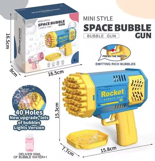 Pistola de Burbujas