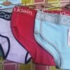 Calzones Calvin Klein de bikini elásticos de algodón modernos para mujer