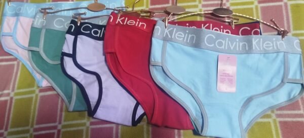 Calzones Calvin Klein de bikini elásticos de algodón modernos para mujer