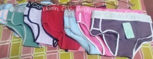 Calzones Calvin Klein de bikini elásticos de algodón modernos para mujer