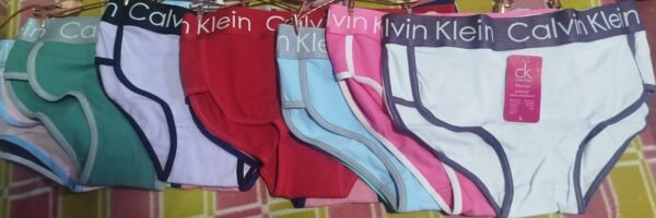 Calzones Calvin Klein de bikini elásticos de algodón modernos para mujer