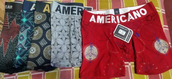 Boxer Americano para Hombre en diferentes diseños y colores