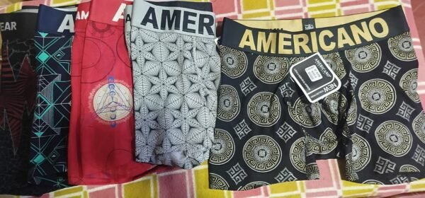 Boxer Americano para Hombre en diferentes diseños y colores