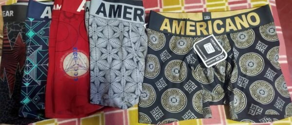 Boxer Americano para Hombre en diferentes diseños y colores
