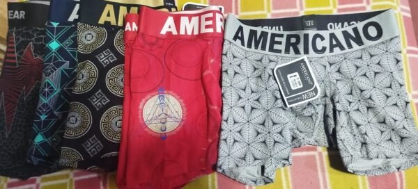 Boxer Americano para Hombre en diferentes diseños y colores