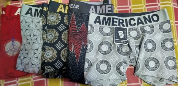 Boxer Americano para Hombre en diferentes diseños y colores