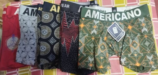 Boxer Americano para Hombre en diferentes diseños y colores